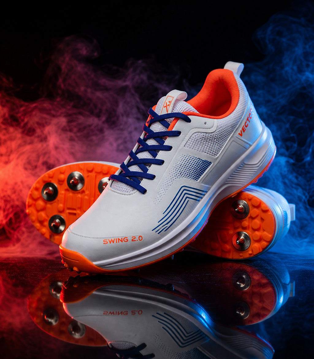 Vector X Swing 2.0 Cricket Shoes with Metal Spikes for Men & Boys | Li