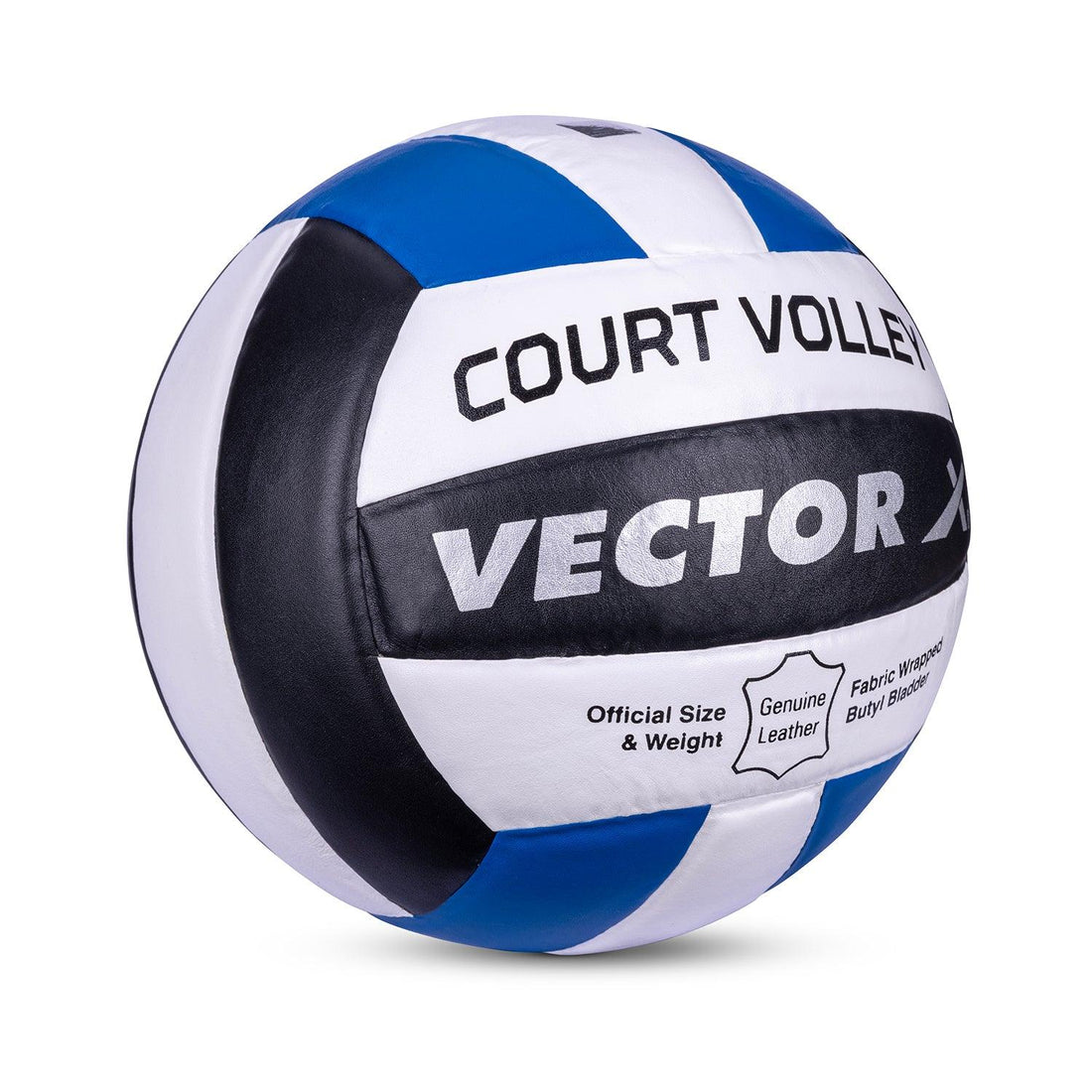 Vector X Court Volley 18 Panels Pu Pasted Volleyball - Size: 4(Pack of 1)