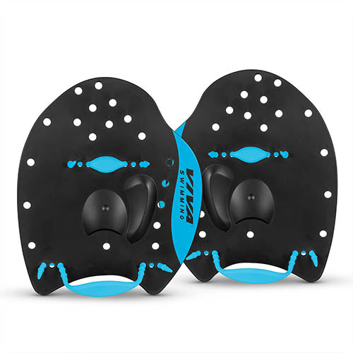 Viva Swimming HP-15 Premium Quality Hand Paddles Gloves with Adjustable Straps Water Sport Tools for Professional Swim Training Fins|Fitness Workout Gear|for Kids Men Women Children