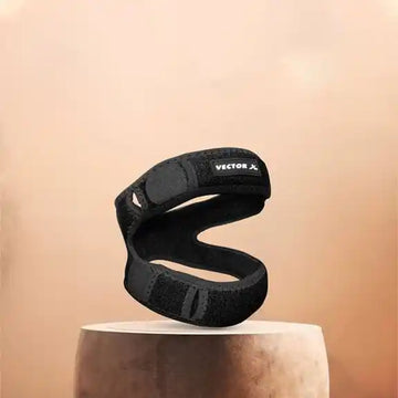 Vector X VNS-013 Neoprene Patella Strap for Knee Pain Relief | Adjustable Knee Support for Running, Sports, Gym & Patellar Tendon Stability