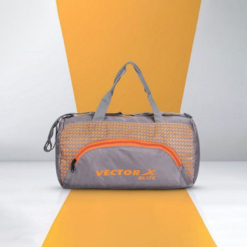 Vector X Blitz Gym Bag for Men|Gym Bag with Shoe Compartment|Gym Bag & Fitness Kit & Gym Bag
