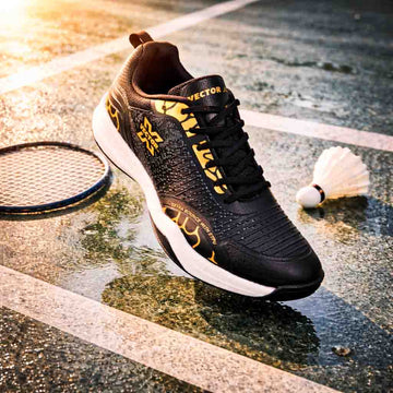 Vector X Supreme 2.0 Unisex Badminton Shoes | Lightweight Cushioned Court Shoes with Superior Grip & Heel Support