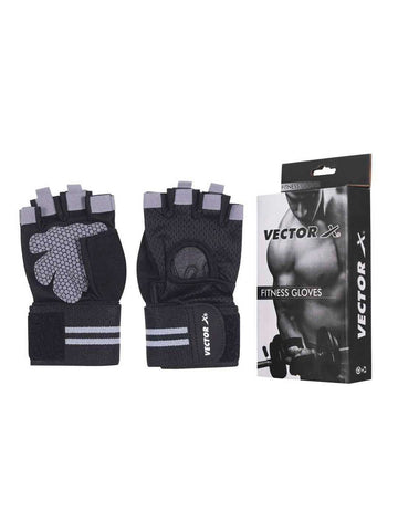 Vector X RIGOUR Workout Gloves, Exercise Gloves for Weight Lifting, Cycling, Gym, Training