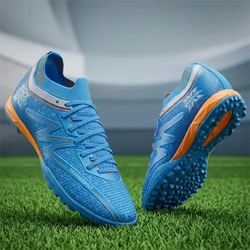 VECTOR X Thunderbolt Football Turf Shoes for Men & Women | 3D Textured Upper, EVA Cushioning, High-Grip Rubber Sole | Indoor & Outdoor Artificial Ground Training Shoes