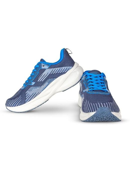 Vector X Sky Running Shoe Tennis Shoes | Rubber Sole with Knitted Upper Lightweight Sport Gym Jogging Walking Sneakers