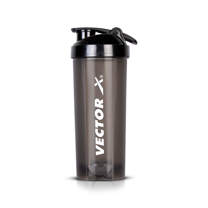 Vector X Nitro High Quality 700 ml Capacity Shaker With Strong Plastic Body Material - 0.5 PP Grade (100% BPA Free, No Toxins) Perfect for Mixing Whey Protein Powder, Smoothies and other Supplements|Gym Water Bottle with Blender Ball