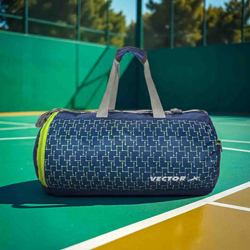 Vector X Vibe 26 LTR Duffle Gym Bag for Men & Women |Adjustable Shoulder Bag |Water Resistant |Sports & Travel Bag with Shoe Compartment & Side Pocket