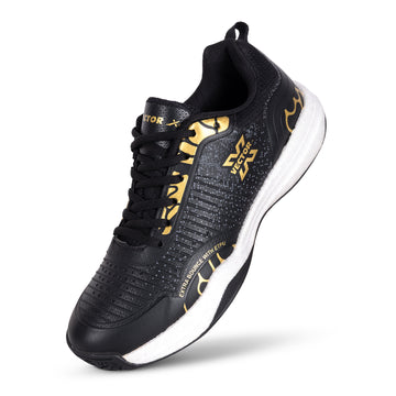 Vector X Supreme 2.0 Unisex Badminton Shoes|Indoor Outdoor Court Sneaker|Breathable Mesh with TPU Fusing Upper + Rubber Outsole for superior grip|Boots for Men Women Adult Youth