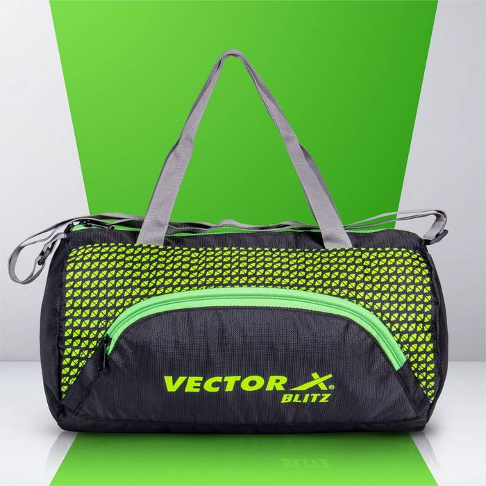 Vector X Blitz Gym Bag for Men|Gym Bag with Shoe Compartment|Gym Bag &