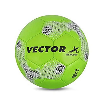 Vector X Mercury TPU Machine Stitched Match Football- (Pack of 1, Orange)