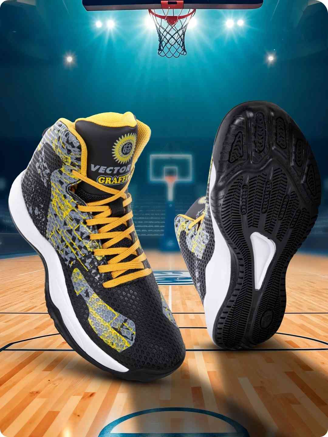 Vector X Blaze-2.0 Men's Football Shoes with TPU Sole & Secure Heel Fi