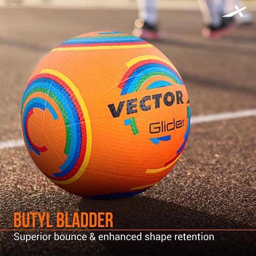 Vector X Glider Rubberized Moulded Volleyball for Indoor & Outdoor Pla