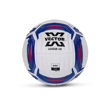 VECTOR X League NX Thermo Bonded PU Football Size 5 – Deep Embossed Water-Resistant Match & Training Soccer Ball