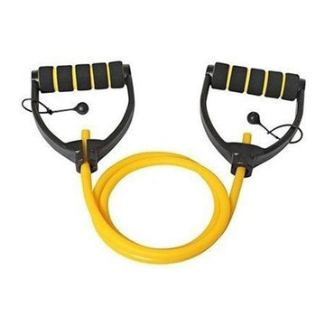 Vector X JF-1100 Resistance Tube with Foam Handles, Door Anchor for Exercise & Stretching, Suitable in Home & Gym Workout for Men & Women