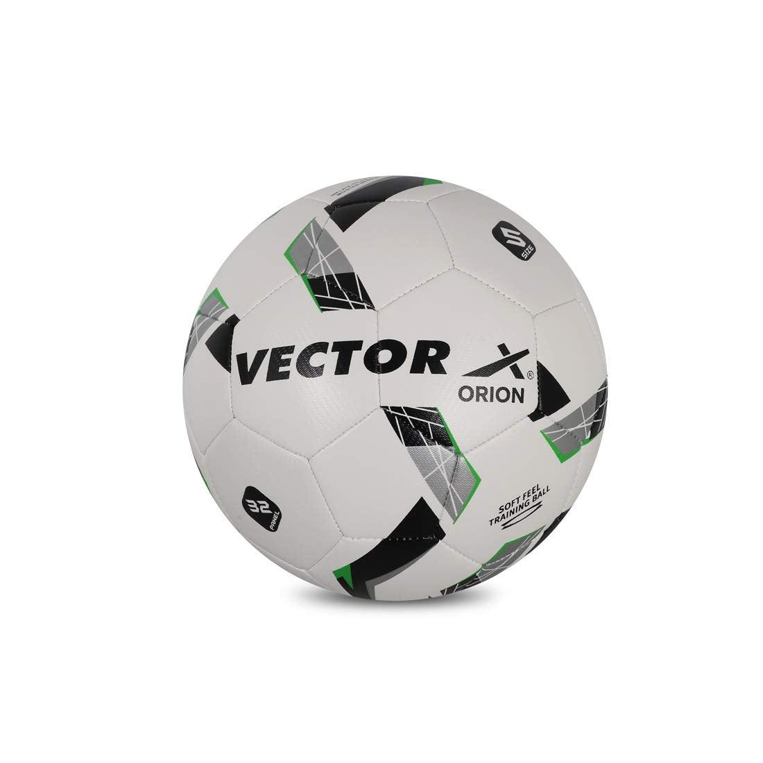 VECTOR X Orion TPU Machine Stitched | Match | Training | Practice| Professional Football - Size: 5 (Pack of 1)