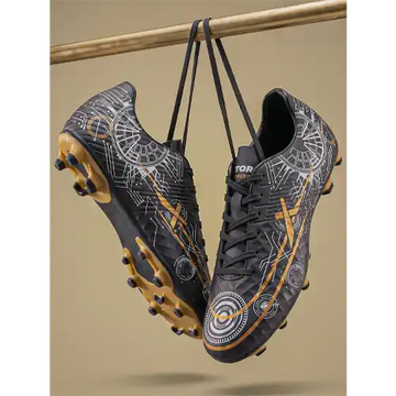 Vector X Hydra X Men’s Football Shoes with TPU Stud Sole & Synthetic Leather Upper | Lightweight Soccer Studs for Turf & Ground Play