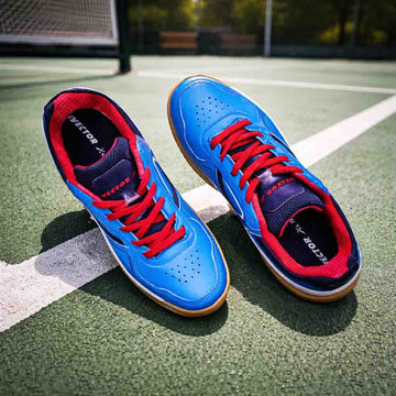 Vector X Trackle Badminton Court Shoes for Men | Lightweight Non-Marking Sole Sports Shoes with Superior Grip & Cushioning