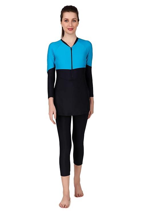 swimming dress long VIVA OWSD-333 Female 3/4 Swim Womens Swimming Costume – Vector X SIZE:Custom Size(Add your sizes in the 