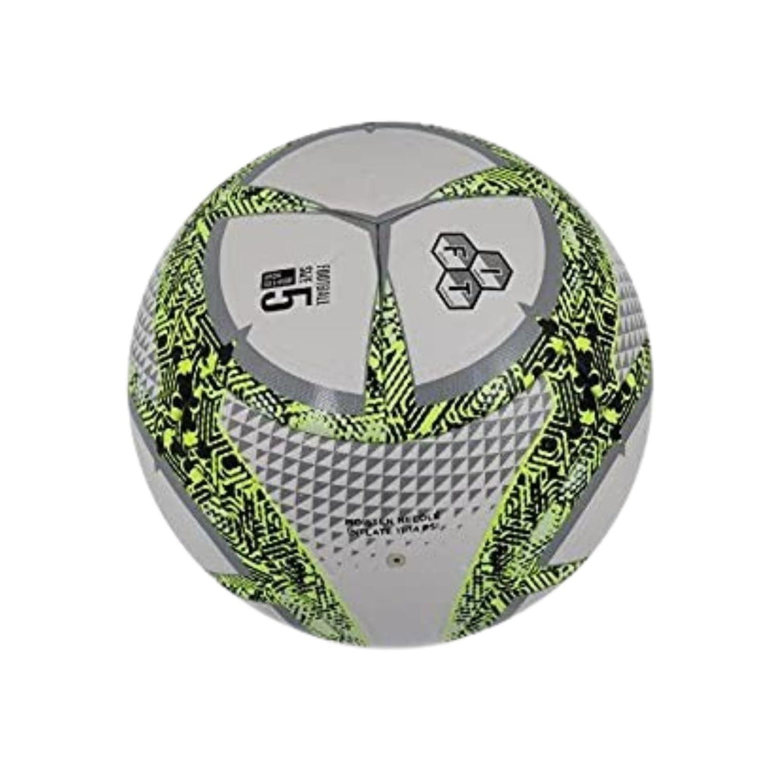 VECTOR X Thermo Bonded X-FORCE Dotted Grain PU Textured Football - Size: 5 (Pack of 1)
