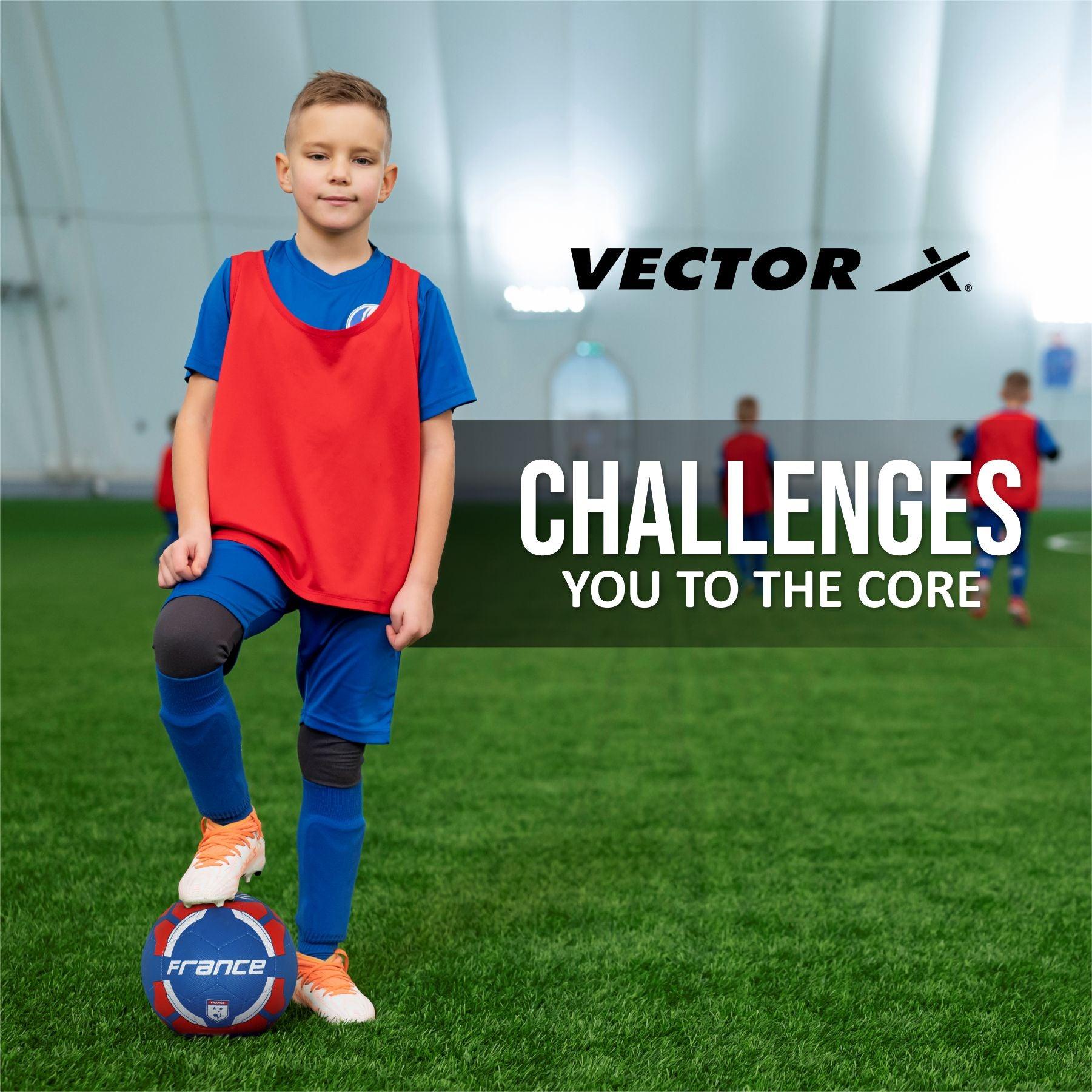 VECTOR X France Rubber Moulded Football – Durable Training