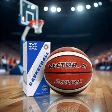Vector X Supreme Basketball BFI Official Match Ball 14 Pannels