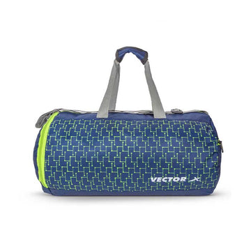 Vector X Vibe 26 LTR Duffle Gym Bag for Men & Women |Adjustable Shoulder Bag |Water Resistant |Sports & Travel Bag with Shoe Compartment & Side Pocket