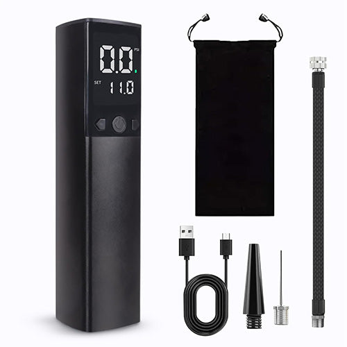 Vector X Electric Air Ball Pump, Ball Pump for Sports Ballswith LCD Display,2000 MAH Power, Chargebale Battery, Automatic, Air Pumps for Soccer Basketball Volleyball Rugby with Needles Accessories