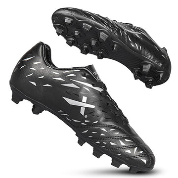 Vector X Kick-X Football Studs+ Socks & Shinguard for Men|Sports Athletic Footwear with TPU Sole, Synthetic Leather Upper Comfortable Soccer Shoes