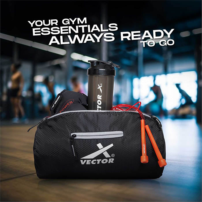 Vector X Attacker Capacity - 20 L Polyester Gym Bag|Shoulder Bag|Sports & Travel|Duffle Bags for Men & Women|Exercise and Fitness