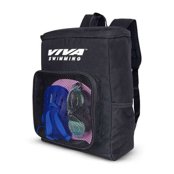 Viva Swimming Marine Kit Bag for Men/Women/Kids Accessories Goggle Cap Kickboard Water Proof with Compartments Big Mesh Water Proof Backpack for Swimming, Gym, Workout Gear & Travel Backpack