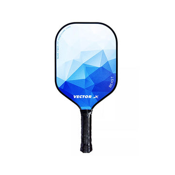Vector X Beast 13 MM Pickle Bat, Lightweight Fibre Glass Material, PP Honeycomb Core Material Paddle Low Edge Guard, Durable
