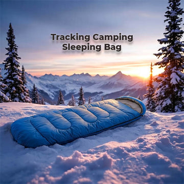 Vector X Tracking Camping Conical Sleeping Bag 180x75cms Indoor Outdoor Lightweight Sleep Bag for Travelling Hiking Bag