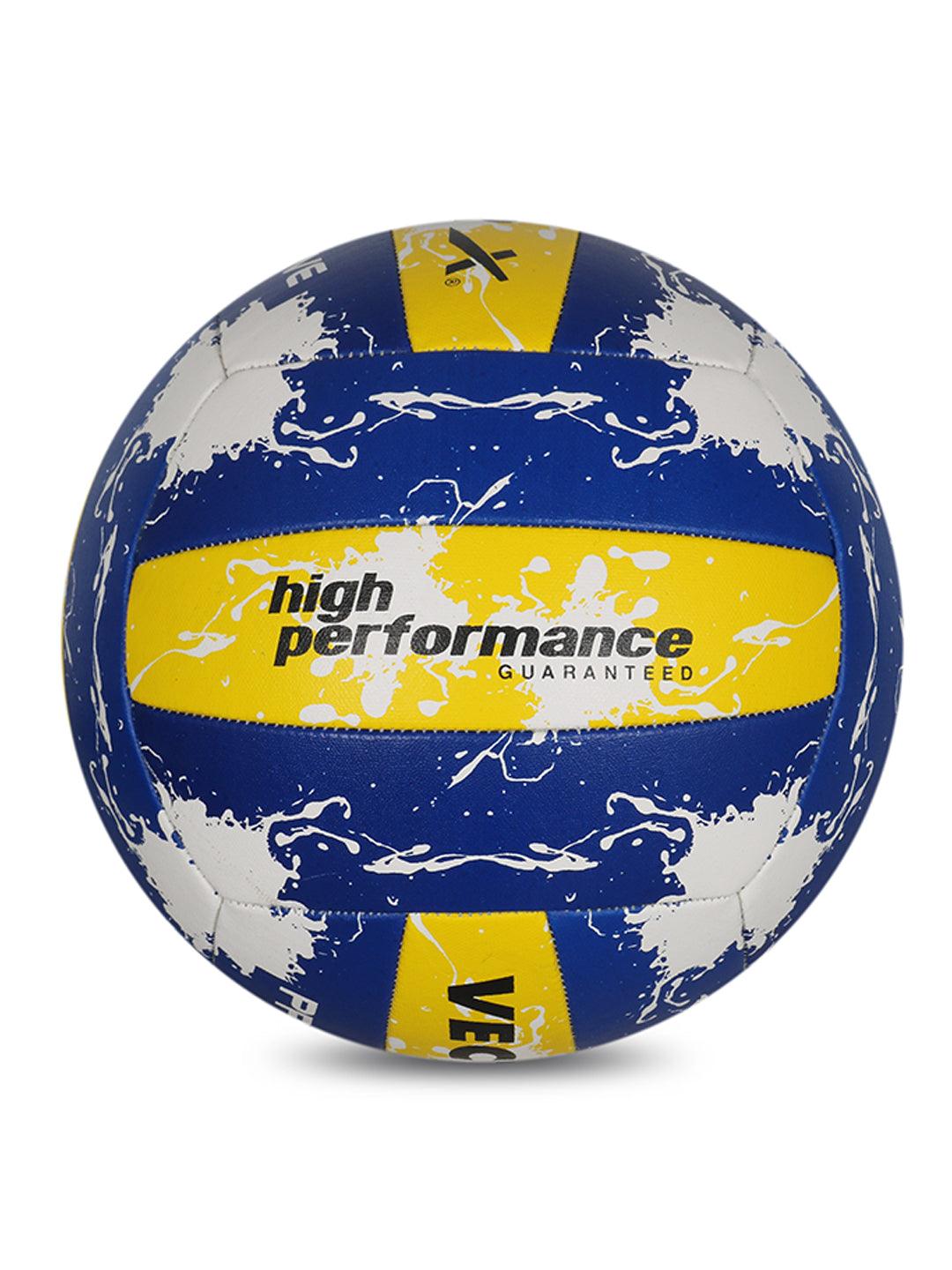 Vector X Pro Serve Machine Stitched Rubberized Volleyball (Size-4)