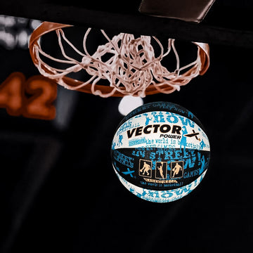 Vector X Power Rubber Moulded Indoor/Outdoor Basketball