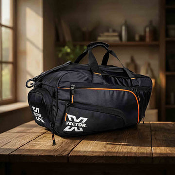 Vector X Titan Holdall Multi-Purpose Sports, Fitness Gym Kit Bag, 7 Spacious Compartments - Luggage Bag - Large Capacity