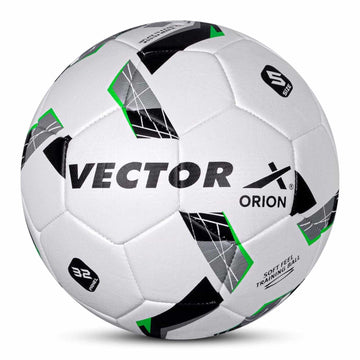 VECTOR X Orion Football 32 Panel TPU Machine Stitched Water Resistant Match Ball With Air Needle Size 5