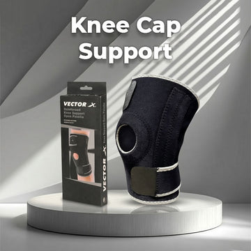 Vector X VNS-7205 Knee Support Knee Cap Pair/Knee Brace for Knee Pain Relief for Men Women Knee Support for Fitness, Powerlifting, Deadlift, Squats