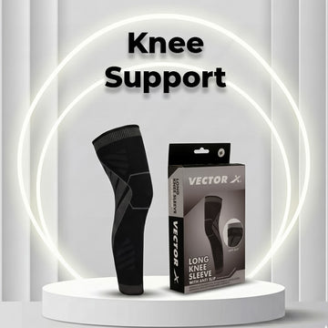 Vector X Long Knee Sleeve with Anti Slip