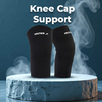 VECTOR X Proton Elastic Compression Knee Cap Knee Support/Brace Guard for Leg Pain Relief, Sports, Gym, Exercise, Running Jogging  for Men & Women Knee Support for Fitness, Powerlifting, Deadlift, squats Workout