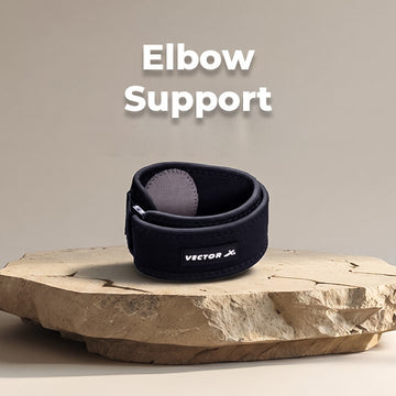Vector X VNS-015 Tendonitis and tennis Elbow and Strap For Men and Women,Golfers,Elbow Counterforce Band For Tendon Pain Relief,Weightlifting, Having Elbow Strap with Compression Pad.