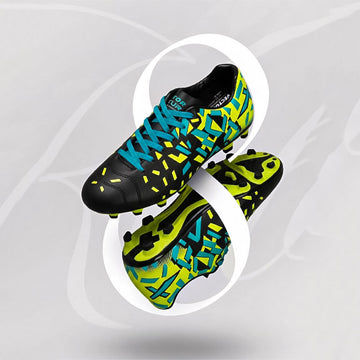 VECTOR X Acura Football Shoes for Men | Lightweight TPU Studs with Synthetic Leather Upper for Turf & Ground Play