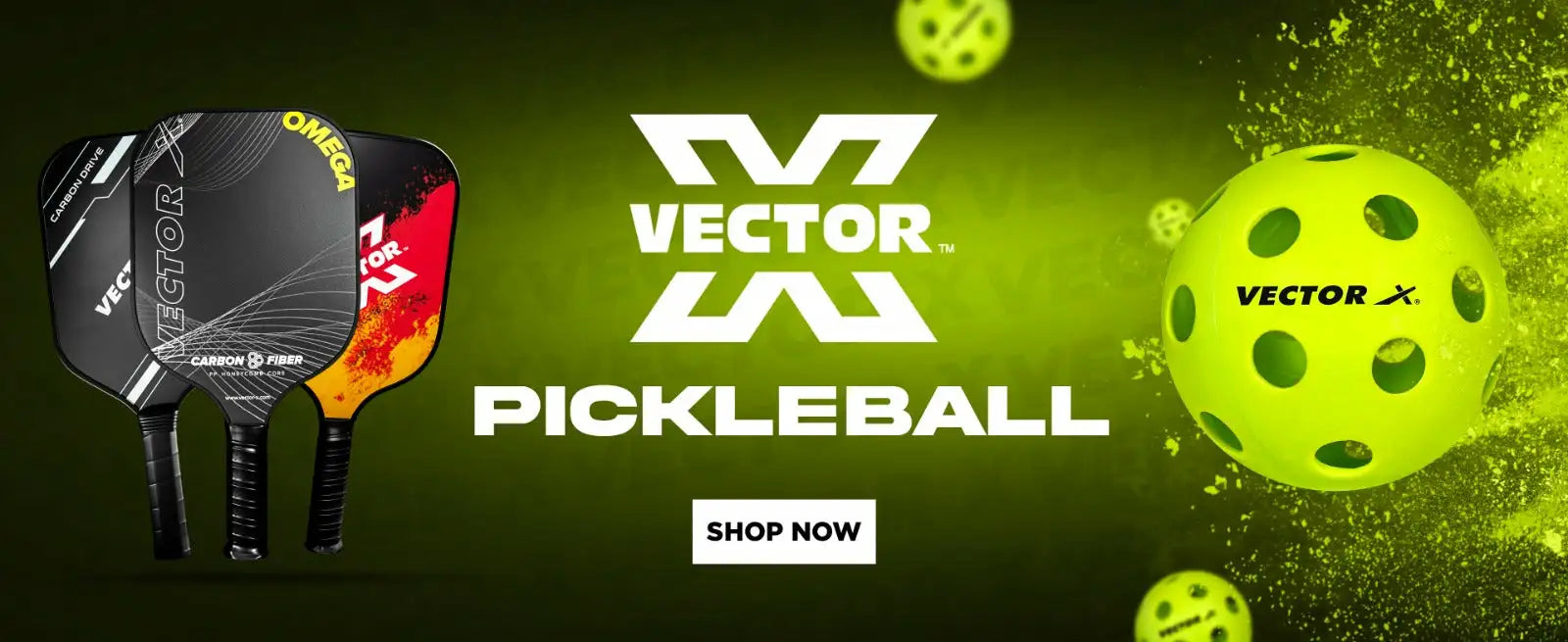Vector X pickleball paddles and balls sports collectionslider_item_fRPVQY